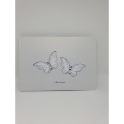 LIVRE D 'OR MARIAGE PAPILLON