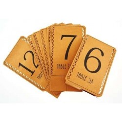 12 NUMERO TABLE KRAFT
