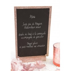 ARDOISE MENU PAILLETEE