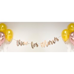 GUIRLANDE "VIVE LES MARIES"