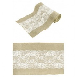 CHEMIN DE TABLE JUTE ET...