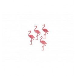 CONFETTI DE TABLE FLAMANT ROSE